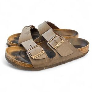 Womens Birkenstock Arizona Sandals With Leather Straps SZ 8